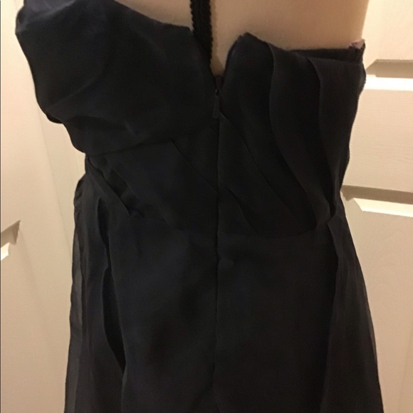 Vera Wang Maids Strapless Dress. 100% Silk - Picture 3 of 8